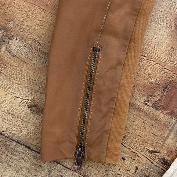 Leather MOTO Jacket, Soft Mixed Media ⭐️ GORGEOUS - Picture 9 of 15